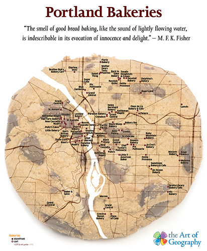Portland bakeries map  thumbnail